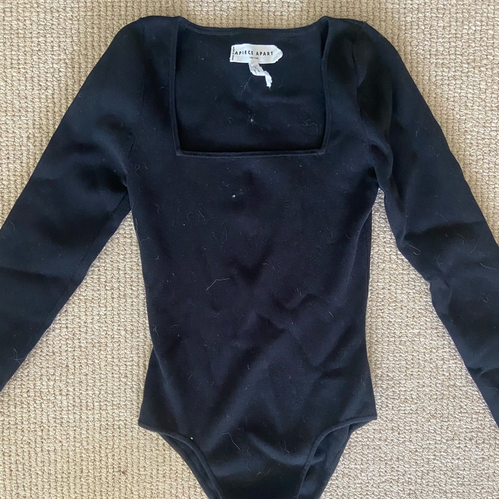Apiece Apart Squareneck Bodysuit